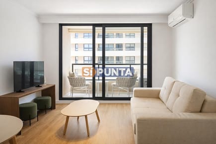 Apartamento de 1 dormitorio en alquiler de temporada Punta del Este