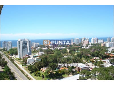 FRENTE A PUNTA SHOPPING, EXCELENTE UBICACIÓN, PISO ALTO. ALQUILER ANUAL Y TEMPORAL