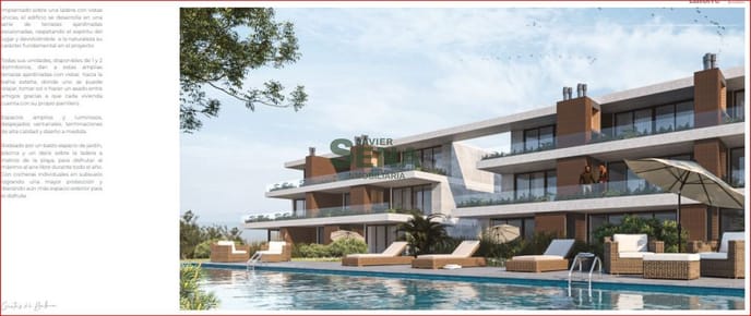 Venta de apartamento el la Ballena a estrenar, 2 dormitorios, 2 baños, piscina y la mejor vista al mar.
