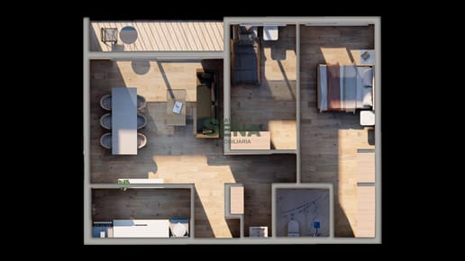 Venta de apartamento de 2 dormitorios y baño, a estrenar en Pinares.
