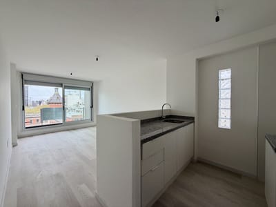 Alquier apartamento 1 dormitorio al frente con garage a estrenar en cordon