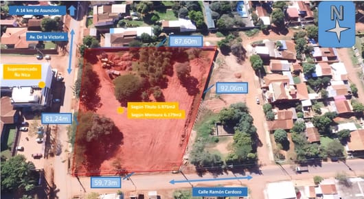  Oportunidad de Inversión – Terreno de 6.000 m² en Esquina Estratégica 