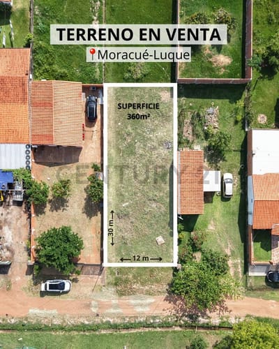 Terreno en Mora Cué Luque (360 m²)