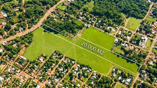 Terreno de 2 ha sobre ruta asfaltada Capiata- Thompson 
