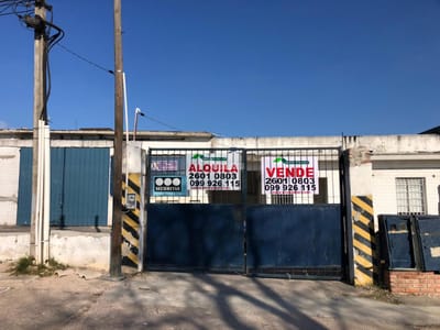 VENTA Y ALQUILER LOCAL GALPON INDUSTRIAL PIEDRAS BLANCAS TENIENTE GALEANO Y MENDOZA
