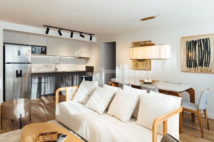 VENTA APARTAMENTO 1 DORMITORIO POCITOS ROQUE GRASERAS Y BV ESPAÑA ED. JARDÍN CASTELLANOS
