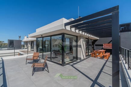 VENTA PENTHOUSE 3 DORMITORIOS BARRA CARRASCO AV AL PARQUE Y A LA PLAYA ED BOSQUE PENTHOUSE PARRILLER