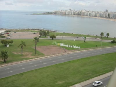 VENTA APARTAMENTO POCITOS 4 DORMITORIOS RAMBLA SOLO PARA EXIGENTES GARAJE X 2 ESTAR SERVICIO
