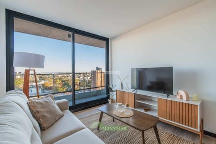 VENTA APARTAMENTO 1 DORMITORIO PARQUE BATLLE AVENIDA ITALIA ED. GROU HÁBITAT TODO EXTERIOR