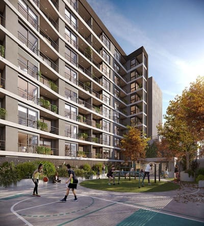 VENTA APARTAMENTO 2 DORMITORIOS CENTRO CANELONES Y MICHELINI ED. MET CITY TERRAZA AL FRENTE