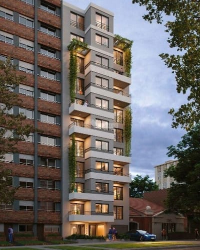 VENTA APARTAMENTO 1 DORMITORIO PARQUE BATLLE ED. CALYPTUS 1440 CON TZA