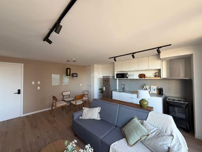VENTA APARTAMENTO MONOAMBIENTE LA BLANQUEADA BATLLE Y ORDOÑEZ Y CARDAL ED. 01 VISTA A MTS AV. ITALIA