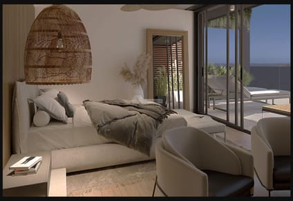 VENTA APARTAMENTO 1 DORMITORIO POCITOS ED. NOIR VISTA A PASOS RAMBLA GRAN PATIO EXCLUSIVO