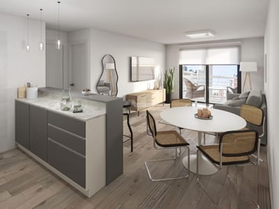 VENTA APARTAMENTO 1 DORMITORIO CORDON REQUENA Y ANA MONTERROSO ED. TORRES MUNDRA TERRAZA