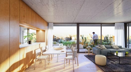 VENTA APARTAMENTO POCITOS 1 DORMITORIO SOLANO ANTUÑA ED. SOLANO UY TERRAZA