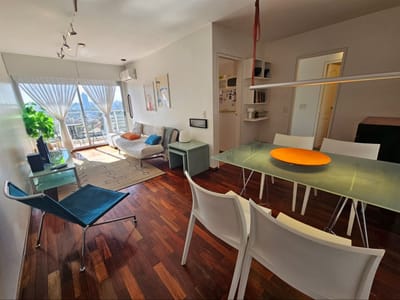 Alquiler apartamento amoblado piso 11 Punta Carretas 1 dormitorio