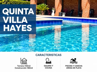 VENDO CASA QUINTA EN POZO COLORADO C/ PISCINA