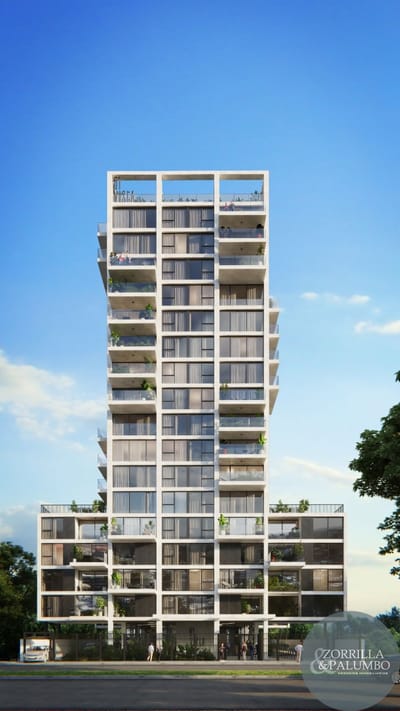 Apto 2 Dorm | Orientación Norte | Frente | La Blanqueada