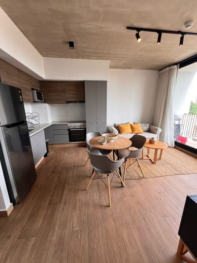EN ALQUILER -  Hermoso departamento amoblado de 1 dormitorio en Villa Morra