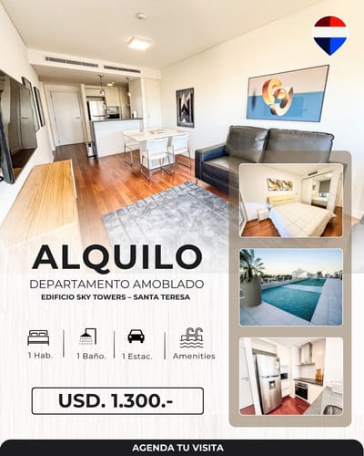 TU DEPARTAMENTO SOÑADO EN SKYTOWER!!!