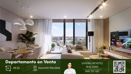 Departamento Espacioso en zona Shopping Mariscal - Villamorra Asunción