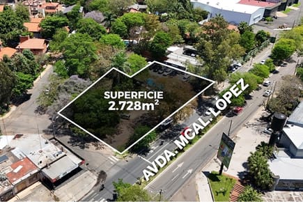 Terreno-Venta-Avda. Mariscal López, Villa Aurelia, Asunción