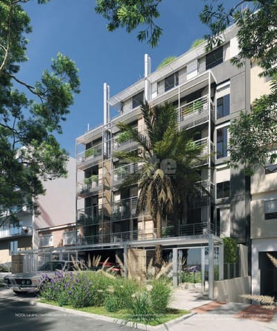 Monoambiente en Malvín con parrillero, estrena en 2027.