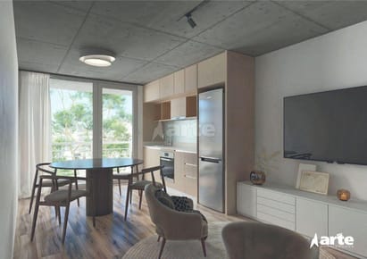 1 dormitorio con parrillero en Malvín, estrena en 2027