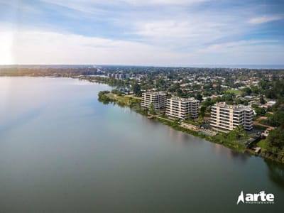 Proyecto a estrenar 2028 sobre el Lago Calcagno 1 dormitorio