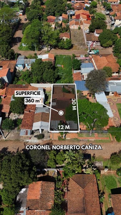 Vendo Terreno con 2 casas en San Lorenzo Barrio Lucerito