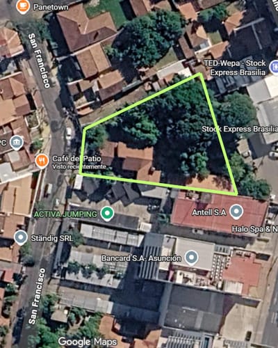 VENDO PROPIEDAD DE 1913 m2 - ZONA AVDA. BRASILIA - BARRIO JARA