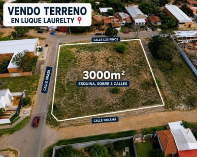 Vendo Terreno En Laurelty Luque 