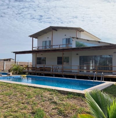 Casa De Playa En Piura Colan Playa Norte La Esmeralda