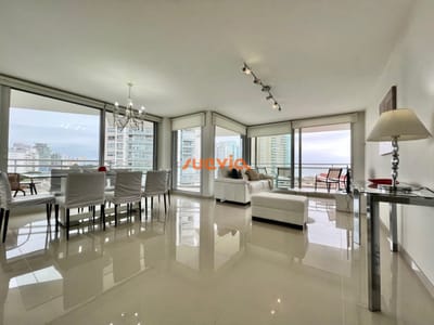 APARTAMENTO DE 3 DORMITORIOS EN ALQUILER TEMPORARIO SUNRISE TOWER PLAYA MANSA