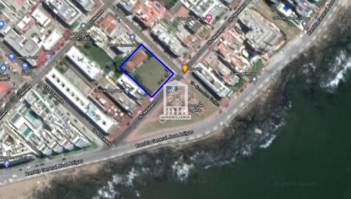 Única, importante esquina en la península. Apto para bloque
