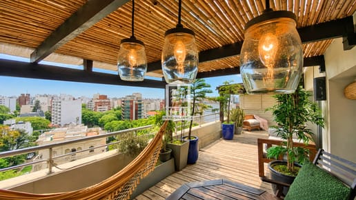 Luxury Penthouse Pocitos. Alquiler Temporal. 1 Dorm, Wifi, Garaje