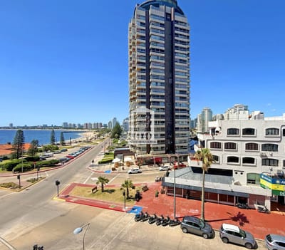 Península, 1 dorm con garaje. Vista a playa mansa y brava