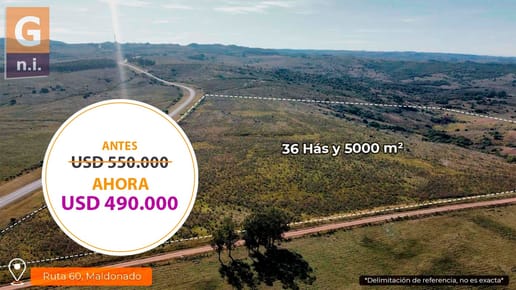 Campos y Fracciones (Ruta 60) Ref. 5391