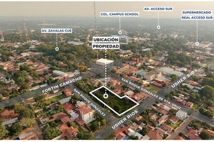 Terreno-Venta-Av Usher Rios C/ San Roque González, Fernando De La Mora, Central