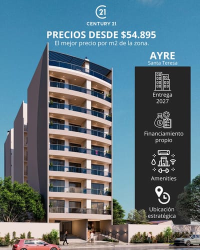 VENDO DEPARTAMENTOS EN POZO AYRE SANTA TERESA 