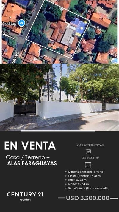 EN VENTA | EXCLUSIVA PROPIEDAD EN BARRIO MARISCAL ESTIGARRIBIA – ASUNCIÓN