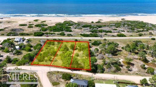 Venta lote 5000m2 frente al mar en Arenas de JI