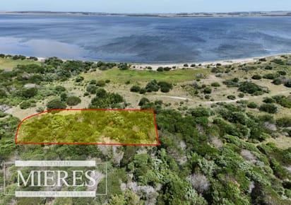 Lote en venta 1era linea Laguna garzon, El Caracol
