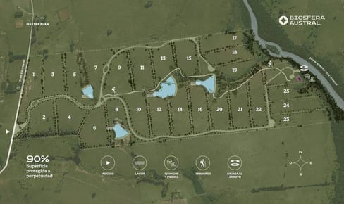 Venta de Chacras de 3has desarrollo La Ribera, J. Ignacio