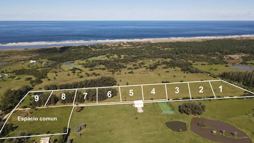 Terrenos en venta de 4000m c/vista mar en Jose Ignacio