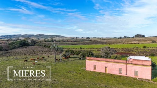 Campo de 36 ha en venta con casa y arroyo, Maldonado Uruguay.