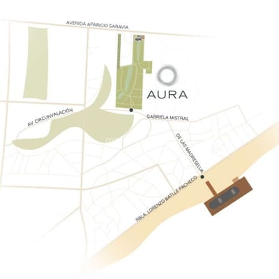 LOTE EN BARRIO AURA - GOLF