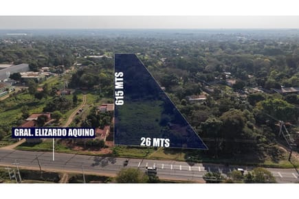 Venta de Terreno sobre Ruta PY03 LIMPIO, 