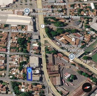 Vendo Propiedad 581 m² a Pasos de Ruta 2 - San Lorenzo