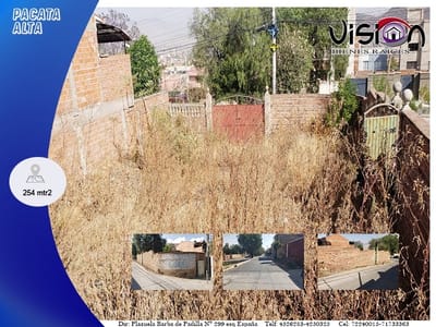 Lote en venta PACATA
